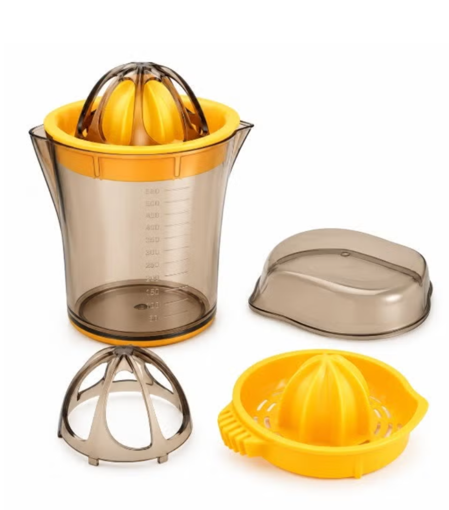 Manual Lemon Squeezer & Citrus Juicer with Container