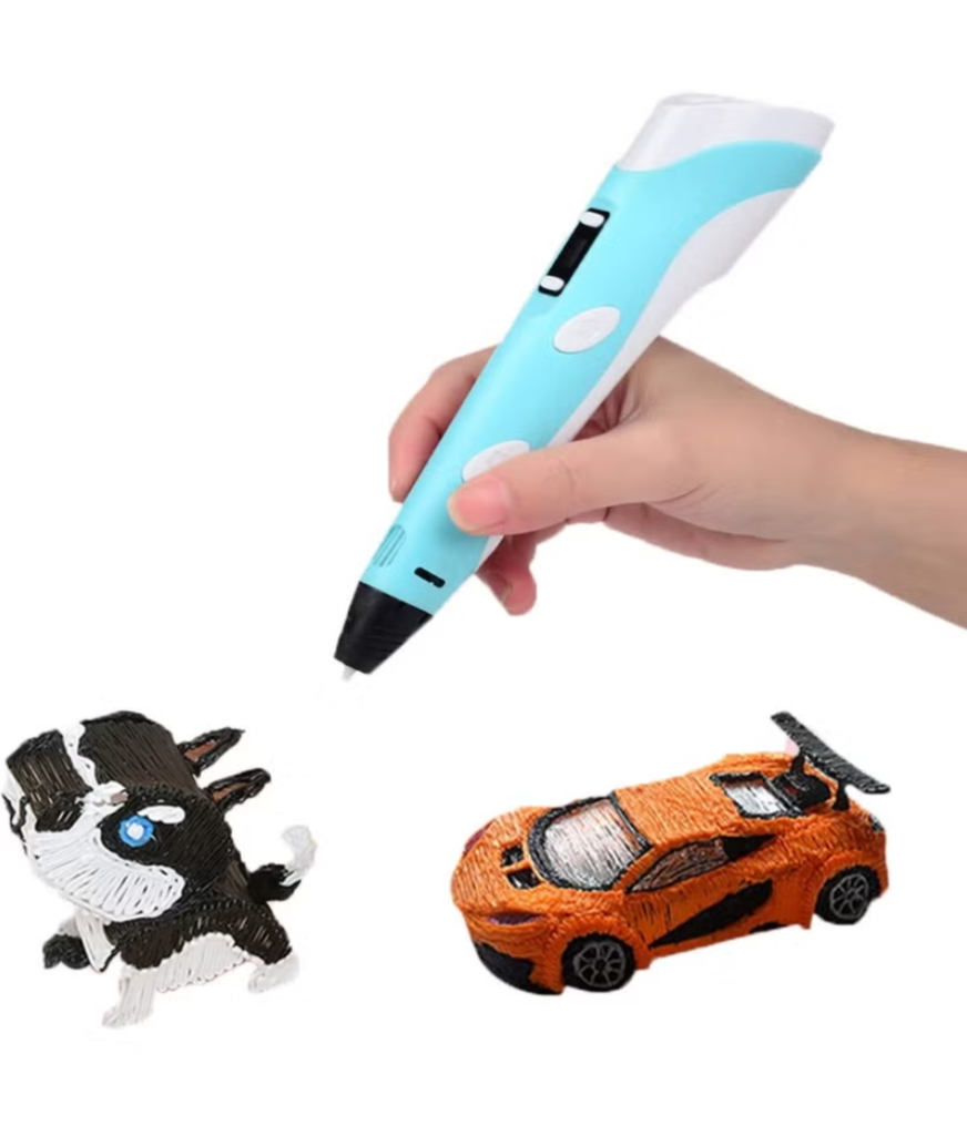 3D Printing Pen for Kids – 3D Drawing & Doodle Pen with Filament